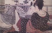 Loves (from the Poem of the Pillow) (nn03) Kitagawa Utamaro